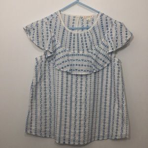 Crewcuts J Crew eyelet‎ top